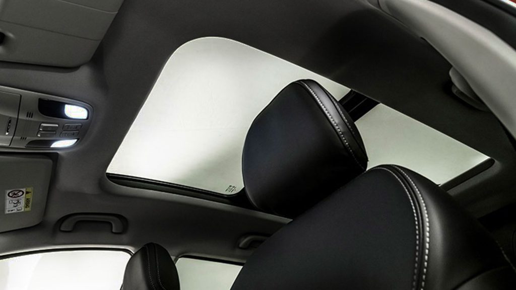 Techo panorámico eléctrico